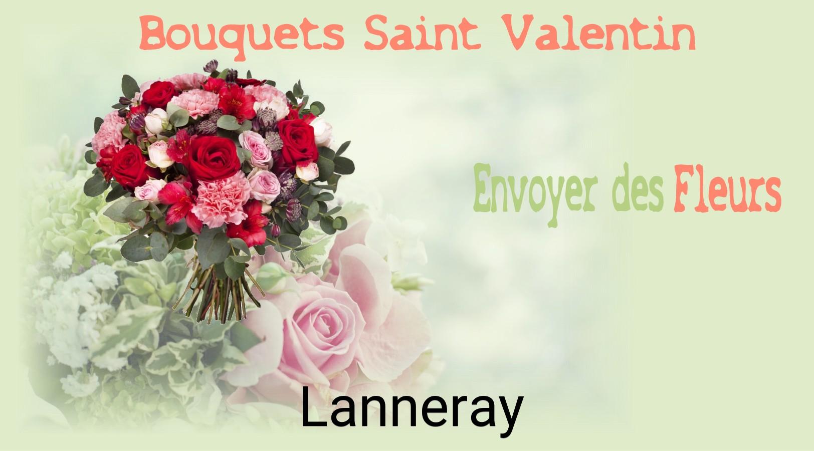 Roses de Saint-Valentin livrées à Lanneray