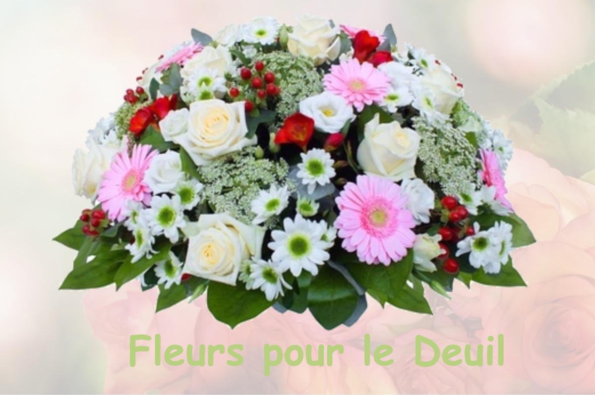 fleurs deuil LANNERAY